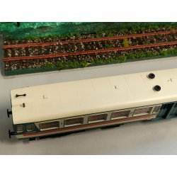 VAGONE TRENO Lima MODELLINO di LOCOMOTIVA FS ALn 663 1015 scala H0 Santhià Arona