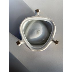 RARISSIMO POSACENERE CERAMICA "Campari" dal  1860 TRIANGOLARE COLLEZIONE VINTAGE