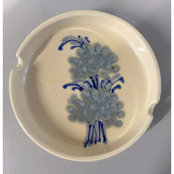 PORTACENERE VINTAGE Ashtray CERAMICA SIC DECORO FLOREALE  '70