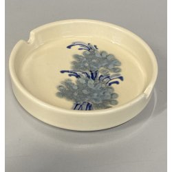 PORTACENERE VINTAGE Ashtray CERAMICA SIC DECORO FLOREALE  '70