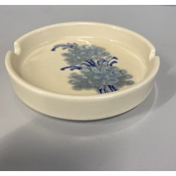 PORTACENERE VINTAGE Ashtray CERAMICA SIC DECORO FLOREALE  '70