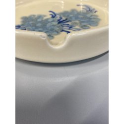 PORTACENERE VINTAGE Ashtray CERAMICA SIC DECORO FLOREALE  '70