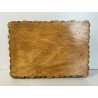 SCATOLA da GIOCO VINTAGE LEGNO BAMBOO PORTA CARTE FICHES DADI VINTAGE ANNI '50