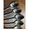 BROGGI CALDERONI antichi 10 cucchiaini da dessert POSATE stile art deco 14,2 cm