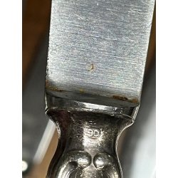 antico servizio POSATE 51 pz TRILOBATE firmate EMD90 coltelli forchette cucchiai