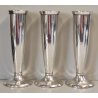SET3 pz VASO Monofiore DESIGN Gio Ponti ANNI 50 Arthur Krupp METALLO ARGENTATO