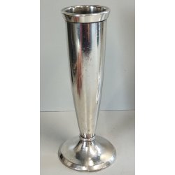 SET3 pz VASO Monofiore DESIGN Gio Ponti ANNI 50 Arthur Krupp METALLO ARGENTATO