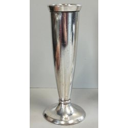 SET3 pz VASO Monofiore DESIGN Gio Ponti ANNI 50 Arthur Krupp METALLO ARGENTATO