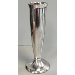 SET3 pz VASO Monofiore DESIGN Gio Ponti ANNI 50 Arthur Krupp METALLO ARGENTATO