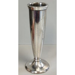 SET3 pz VASO Monofiore DESIGN Gio Ponti ANNI 50 Arthur Krupp METALLO ARGENTATO