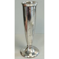 SET3 pz VASO Monofiore DESIGN Gio Ponti ANNI 50 Arthur Krupp METALLO ARGENTATO