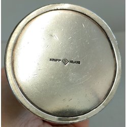 SET3 pz VASO Monofiore DESIGN Gio Ponti ANNI 50 Arthur Krupp METALLO ARGENTATO