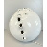 LAMPADA da TAVOLO SCULTURA ASTRATTA CERAMICA BIANCA IBIS Cunardo ø 29 EPOCA '50