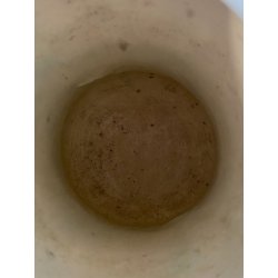 ANTICO VASO ALBARELLO MAIOLICA Levantino SAVONA DECORO FIGURE PAESAGGIO 23,5 cm