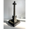 ANTICO MODELLO STATUA BRONZO Colonna Vendome SOUVENIR GRAND TOUR XIX sec 28 cm/h
