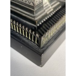 ANTICO MODELLO STATUA BRONZO Colonna Vendome SOUVENIR GRAND TOUR XIX sec 28 cm/h