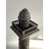 ANTICO MODELLO STATUA BRONZO Colonna Vendome SOUVENIR GRAND TOUR XIX sec 28 cm/h