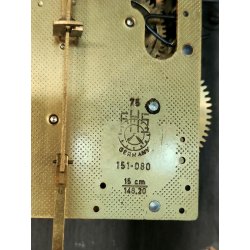 ANTICO OROLOGIO TAVOLO Boulle EPOCA 900 legno intarsiato BRONZO DORATO pendolo