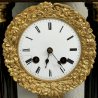 ANTICO OROLOGIO PENDOLO TEMPIO 1800 COLONNE IMPERO Old Table Clock E. BENARD