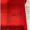 DESIGN COMODINO CASSETTIERA Kartell ANNI 70 Simon Fussel MOD. 4602 ABS ROSSO