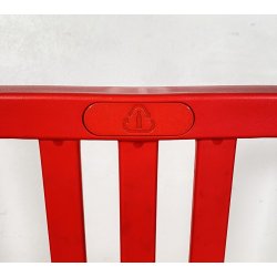 SET 4 SEDIA Emeco & Coca Cola MOD 111 PLASTICA RICICLATA ROSSA ANNI 2000 CHAIR