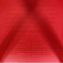 SET 4 SEDIA Emeco & Coca Cola MOD 111 PLASTICA RICICLATA ROSSA ANNI 2000 CHAIR