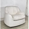 POLTONA DESIGN Afra e Tobia Scarpa MOD Ciprea Cassina ANNI 60 PELLE ARMCHAIR