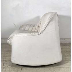 POLTONA DESIGN Afra e Tobia Scarpa MOD Ciprea Cassina ANNI 60 PELLE ARMCHAIR
