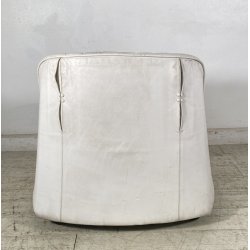 POLTONA DESIGN Afra e Tobia Scarpa MOD Ciprea Cassina ANNI 60 PELLE ARMCHAIR