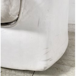 POLTONA DESIGN Afra e Tobia Scarpa MOD Ciprea Cassina ANNI 60 PELLE ARMCHAIR