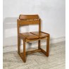 SEDIA DESIGN Ilmari Tapiovaara MODELLO 820 LEGNO FRASSINO CHAIR VINTAGE ANNI 70