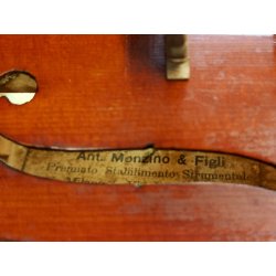 ANTICO VIOLINO A. Monzino e Figli MILANO STRUMENTO MUSICALE A CORDE con CUSTODIA