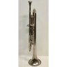 TROMBA Ali Nadir & Co 1885 STRUMENTO MUSICALE VINTAGE con CUSTODIA horn TRUMPET
