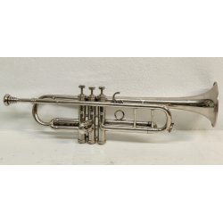 TROMBA Ali Nadir & Co 1885 STRUMENTO MUSICALE VINTAGE con CUSTODIA horn TRUMPET