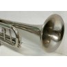TROMBA Ali Nadir & Co 1885 STRUMENTO MUSICALE VINTAGE con CUSTODIA horn TRUMPET