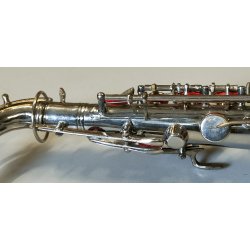 SASSOFONO ALTO Sax 61 cm. STRUMENTO MUSICALE VINTAGE con CUSTODIA Saxofone