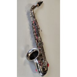 SASSOFONO ALTO Sax 61 cm. STRUMENTO MUSICALE VINTAGE con CUSTODIA Saxofone