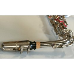 SASSOFONO ALTO Sax 61 cm. STRUMENTO MUSICALE VINTAGE con CUSTODIA Saxofone