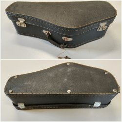 SASSOFONO ALTO Sax 61 cm. STRUMENTO MUSICALE VINTAGE con CUSTODIA Saxofone