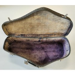 SASSOFONO ALTO Sax 61 cm. STRUMENTO MUSICALE VINTAGE con CUSTODIA Saxofone