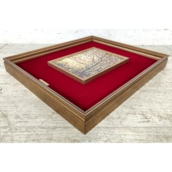 QUADRO DIPINTO OLIO Danilo Andreis "Serenità" PAESAGGIO CAMPAGNA 1975 BETULLE