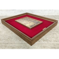 QUADRO DIPINTO OLIO Danilo Andreis "Serenità" PAESAGGIO CAMPAGNA 1975 BETULLE