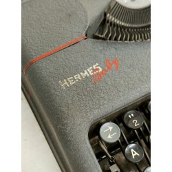 MACCHINA da SCRIVERE VINTAGE Hermes Baby OLD TYPEWRITER anni 50 PAILLARD Suisse