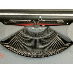 MACCHINA da SCRIVERE VINTAGE Hermes Baby OLD TYPEWRITER anni 50 PAILLARD Suisse