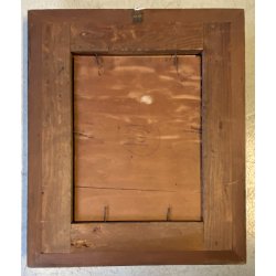 ANTICO QUADRO DIPINTO OLIO G. SOLENGHI PAESAGGIO INVERNALE CARROZZA NEVE MILANO