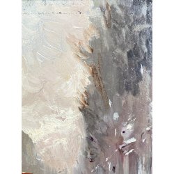 ANTICO QUADRO DIPINTO OLIO G. SOLENGHI PAESAGGIO INVERNALE CARROZZA NEVE MILANO