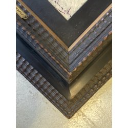 ANTICO QUADRO DIPINTO OLIO G. SOLENGHI PAESAGGIO INVERNALE CARROZZA NEVE MILANO