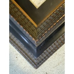 ANTICO QUADRO DIPINTO OLIO G. SOLENGHI PAESAGGIO INVERNALE CARROZZA NEVE MILANO