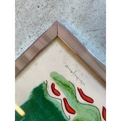 LITOGRAFIA Luciano Schifano STAMPA MULTIPLO 61/100 HORSE COMPOSIZIONE ASTRATTA