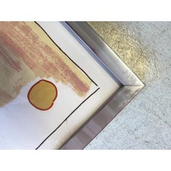 LITOGRAFIA Luciano Schifano STAMPA MULTIPLO 61/100 CITTA' COMPOSIZIONE ASTRATTA